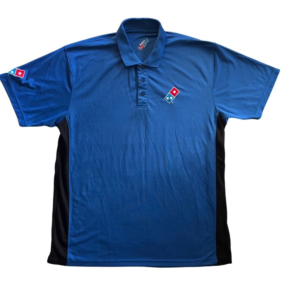 Domino’s Logo Button Collar Shirt